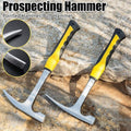 Premium Geological Exploration Hammer with High-Carbon Steel Duck Bill Head