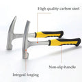 Premium Geological Exploration Hammer with High-Carbon Steel Duck Bill Head