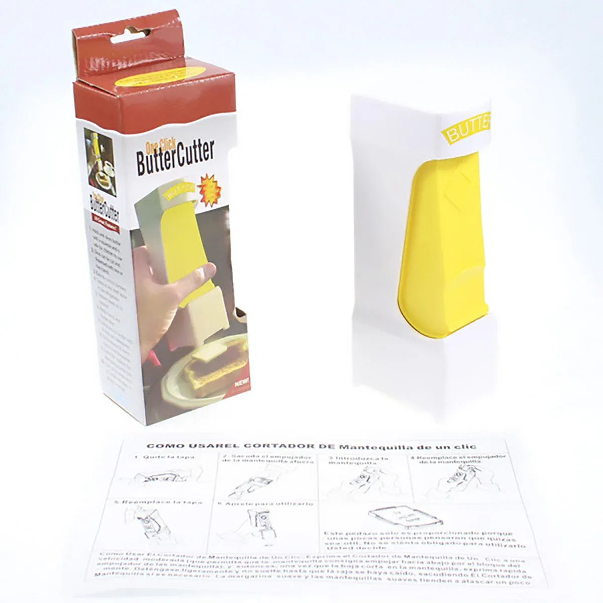 Premium Butter & Cheese Slicer – Stainless Steel Blade