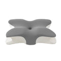 Premium Butterfly Cervical Pillow – Light Grey Slow-Rebound Memory Foam