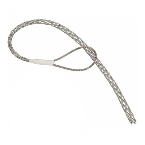 Premium Stainless Steel Cable Pulling Sock - White, 15-20mm