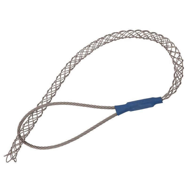 Premium Stainless Steel Cable Pulling Sock - White, 15-20mm
