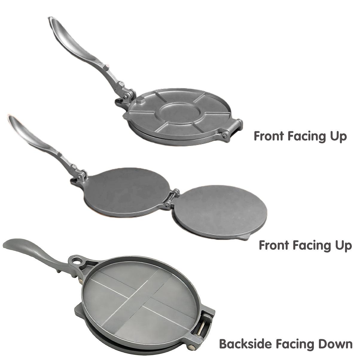 Manual Dumpling Skin Maker Dough Press Machine - 16cm/20cm, Ergonomic, Durable - SuperSaverAU - view 4