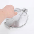 Premium Tortilla Press Flat Bread Maker – Silver 20cm
