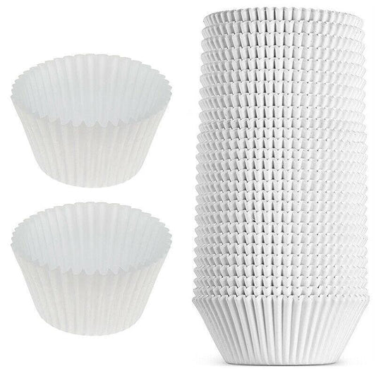 Patty Pans Muffin Cases Choc 600/Pk Cake Boards Cupcake Liners Boxes Baking Cups - 600PCS-4CM