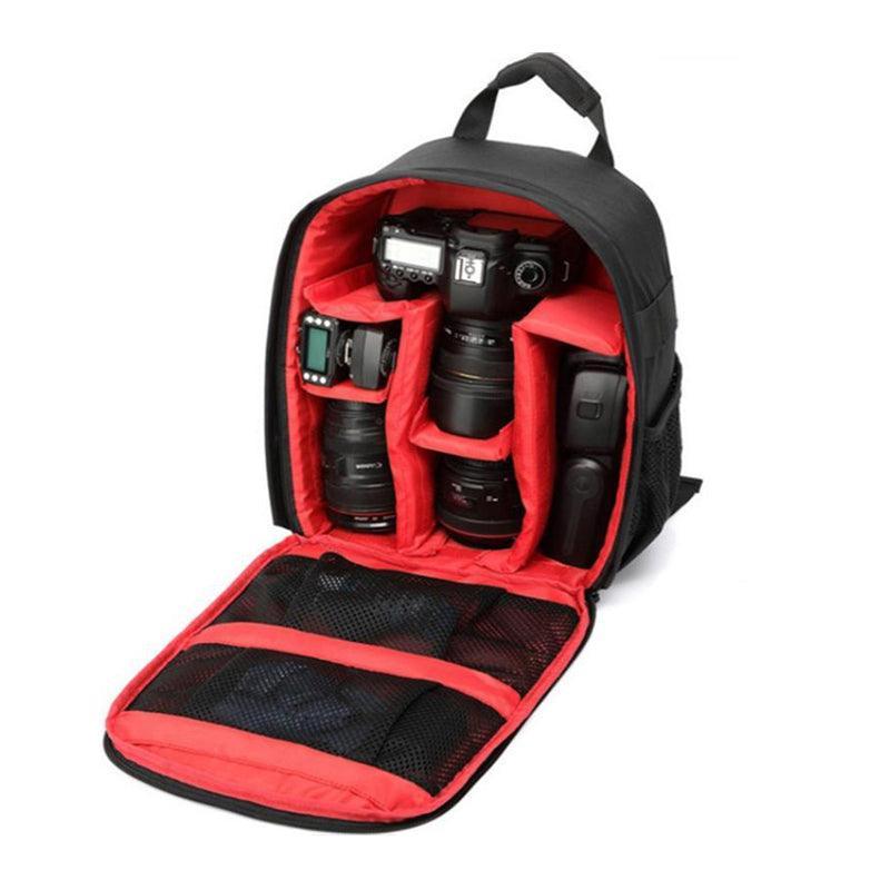 Premium Green Waterproof DSLR Camera Backpack for Canon Nikon Sony