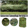 Premium 1.5x10m Camouflage Mesh Sunscreen Shade Net Leaf Decorative Fabric