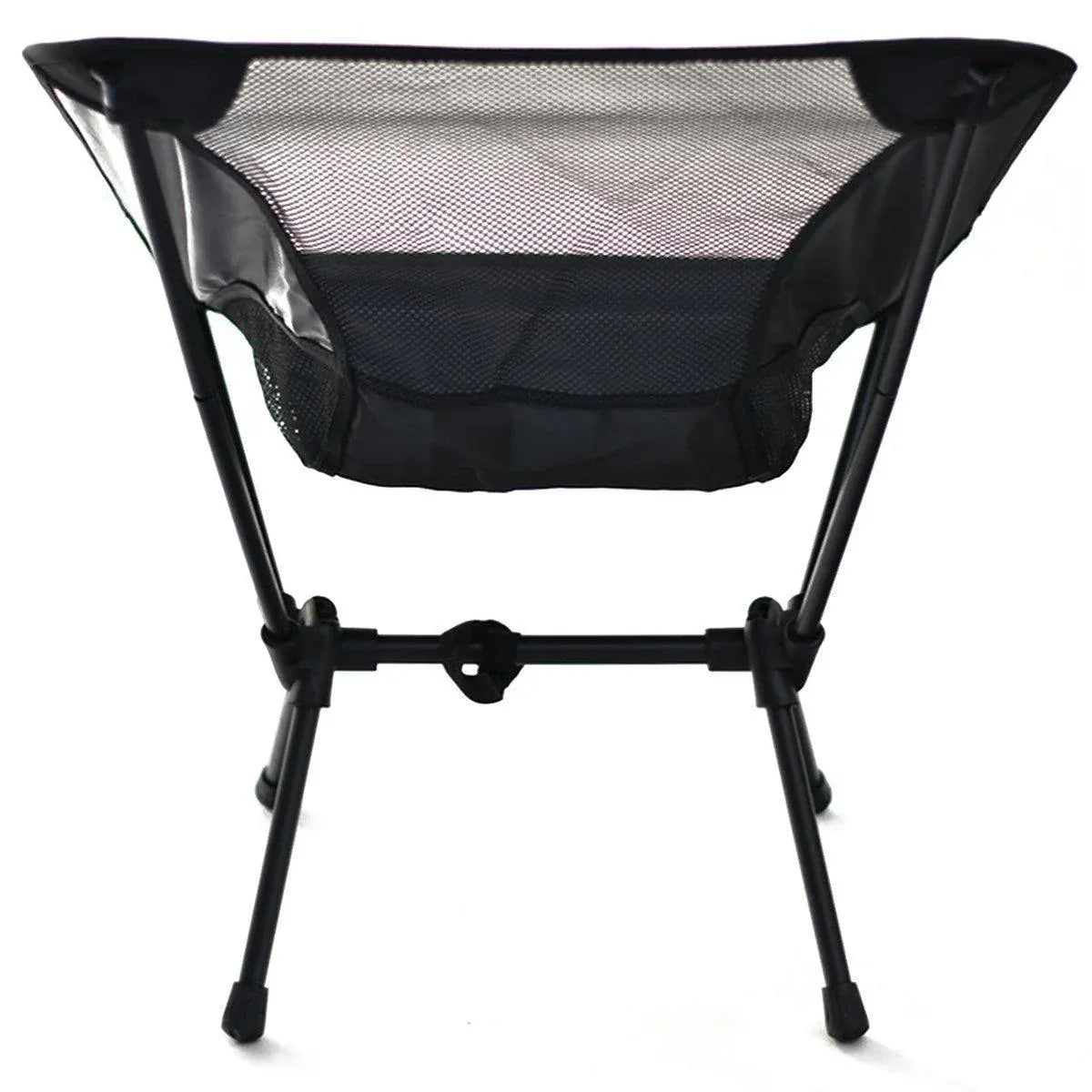 Premium Red High Back Folding Camping Chair 150kg Capacity with Storage Bag