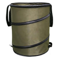 Premium Folding Garden Leaf Bin – Olive Green Waterproof Oxford Fabric