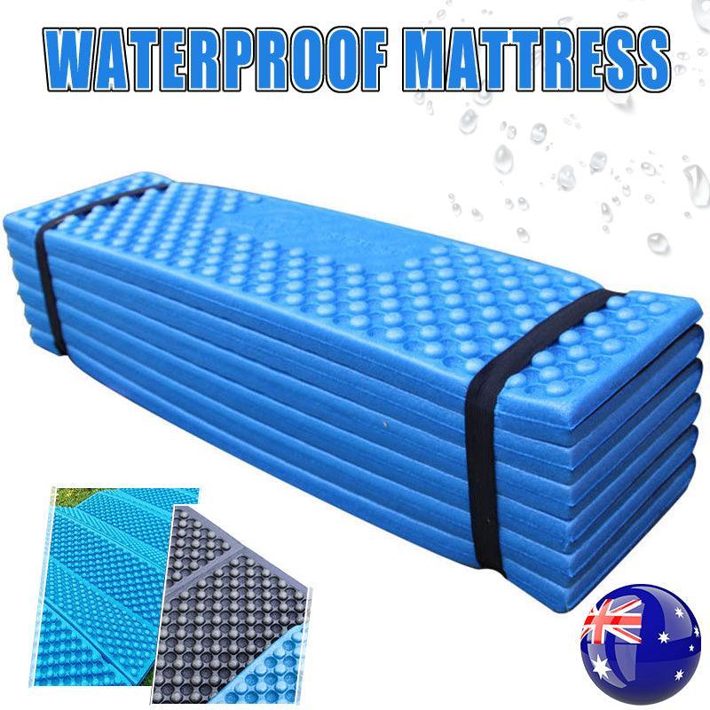 Premium Ultralight Folding Foam Camping Mat - Blue