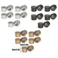 10pcs Silver Open Window Cake Tin Box Set - 9x6cm Bakery Storage - SuperSaverAU - view 3