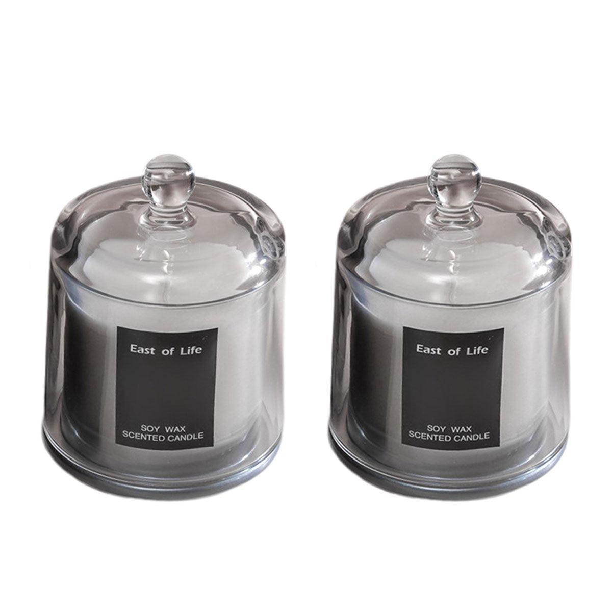 Velvet Rose Aromatherapy Candles Gift Set - 2pcs Smokeless Glass - SuperSaverAU - view 7