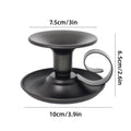 Premium European Iron Candle Holders – Gold 2 Pack