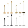 Premium Decorative Candlestick Holders – Gold Set of 3