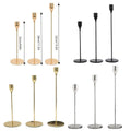 Premium Decorative Candlestick Holders – Gold Set of 3