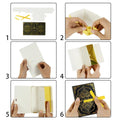 50PCS Wedding Candy Box Party Favour with Moon Stars Design - Black/White - SuperSaverAU - view 4