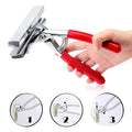 Premium Canvas Stretching Pliers with Wide Rubber Jaw