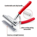 Premium Canvas Stretching Pliers with Wide Rubber Jaw