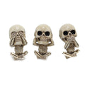 Premium 3PCS Ghost Head Car Air Vent Decoration Ornaments
