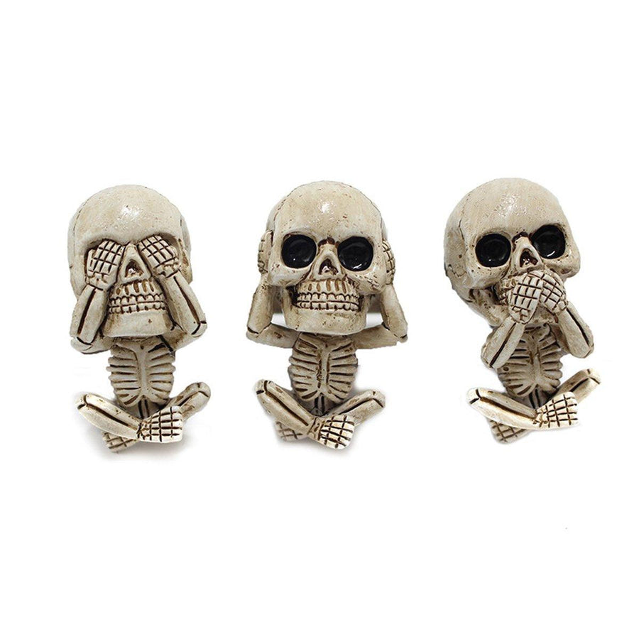 Premium 3PCS Ghost Head Car Air Vent Decoration Ornaments