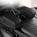 Premium Black Car Armrest Gap Storage Box Organiser