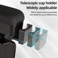 Premium Black Car Armrest Gap Storage Box Organiser