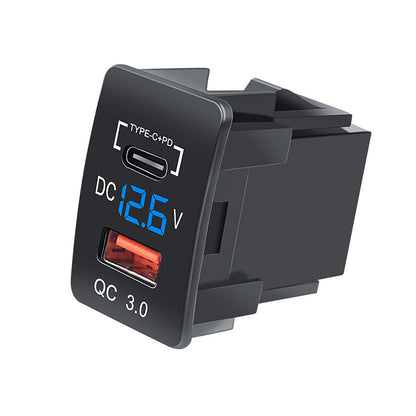 Dual Port USB Car Charger Adapter 12V-24V for Honda Vehicles