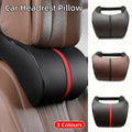 Premium Red Memory Foam Car Headrest Neck Pillow