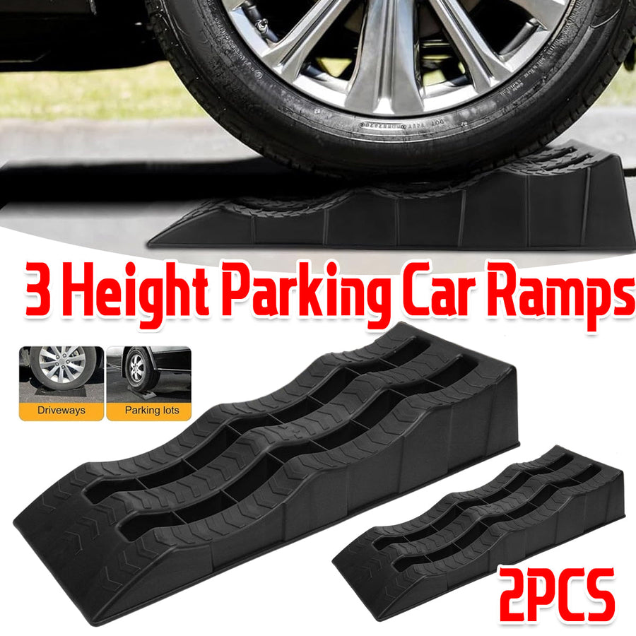 Premium 2PCS Three Step Parking Tyre Pads for Cars and RVs