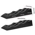 Premium 2PCS Three Step Parking Tyre Pads for Cars and RVs