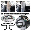 Premium Vehicle Headrest Clothes Hanger PU Leather Suit Rack