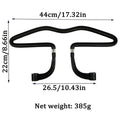 Premium Vehicle Headrest Clothes Hanger PU Leather Suit Rack