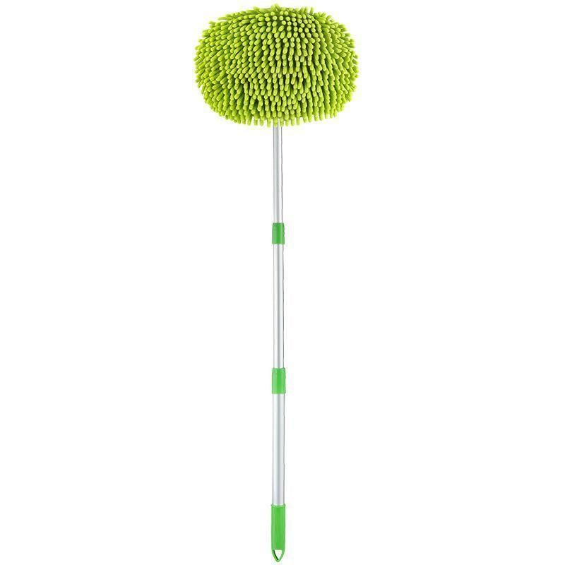 Premium Green Telescopic Chenille Car Wash Brush Mop