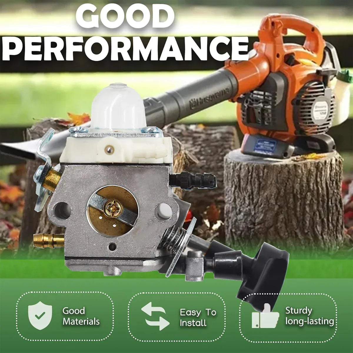 Premium C1M-S261B Carburetor for STIHL SH56 SH86 BG86 Models