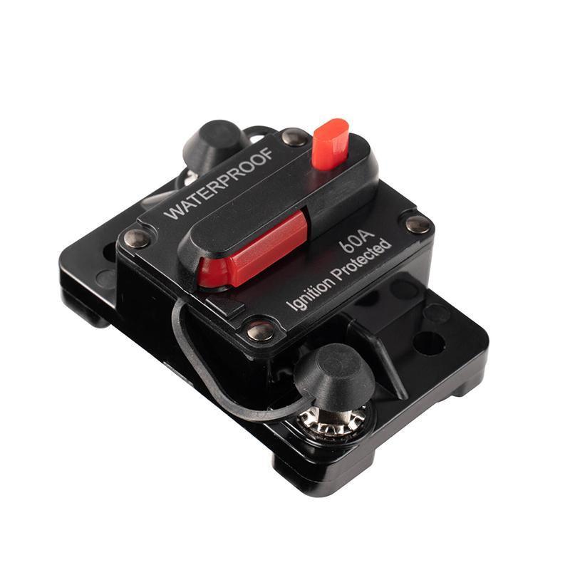 Premium 60A IP67 Waterproof Manual Reset Circuit Breaker 12V-48V