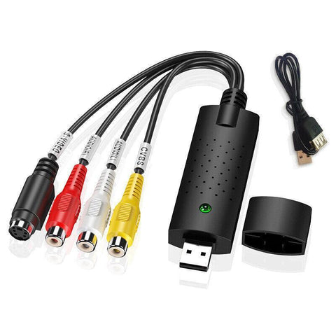 Premium USB 2.0 Video Grabber Capture Card VHS to DVD Converter