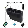 Premium Multifunctional Car Console Gap Cup Holder Organiser