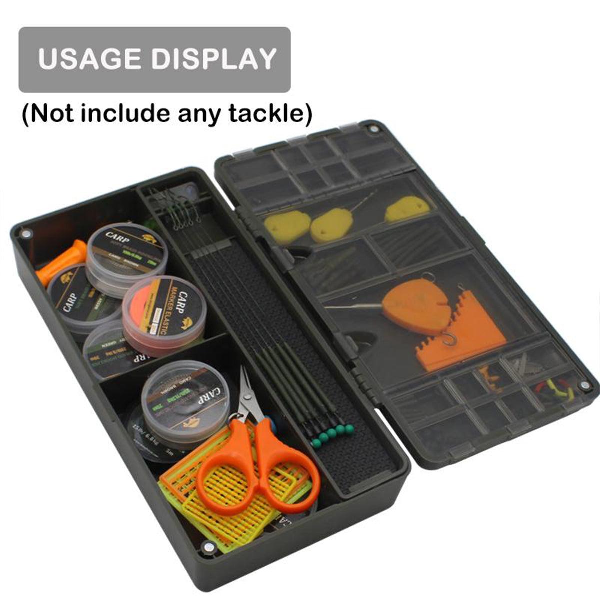 Fishing Accessories Multifunctional Storage Box Tackle Organizer Case Waterproof - SuperSaverAU - view 2