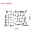 Premium Car Roof Cargo Bungee Net 120x90cm with 12 Hooks