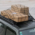 Premium Car Roof Cargo Bungee Net 120x90cm with 12 Hooks