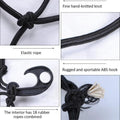 Premium Car Roof Cargo Bungee Net 120x90cm with 12 Hooks