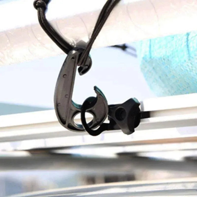 Premium Car Roof Cargo Bungee Net 120x90cm with 12 Hooks