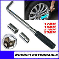 Premium Extendable Car Wheel Brace Lug Wrench with Sockets