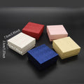 25X Jewelry Gift Boxes Shell Pattern 7.5CM Small GiftBox Empty Jewelry With Foam - Pink - SuperSaverAU - view 1