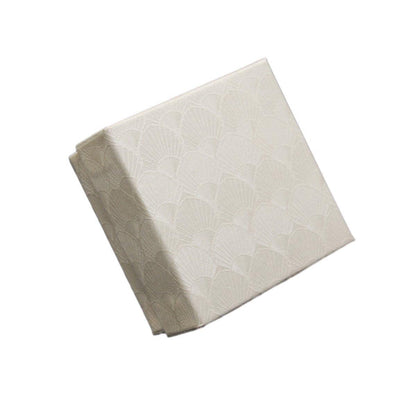 25X Jewelry Gift Boxes Shell Pattern 7.5CM Small GiftBox Empty Jewelry With Foam - Pink