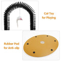Arch Type Cat Scrub Brush Toy 36cm Self Groomer with Plush Mouse for Cats - SuperSaverAU - view 5
