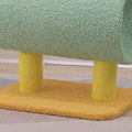 Premium Cat Climbing Frame with Sisal Scratching Post - Yellow