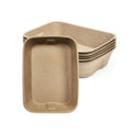 Premium Disposable Biodegradable Pulp Cat Litter Boxes - 10 Pack