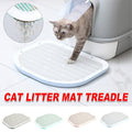 Litter Mat Anti-spill Double Layer 49.4cm x 38.9cm - Grey - SuperSaverAU - view 1