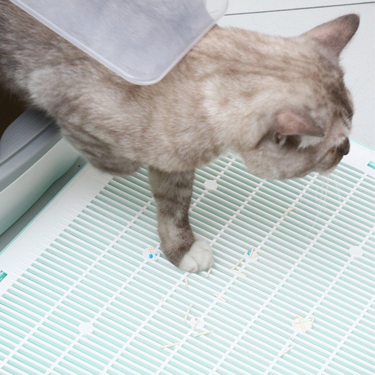Litter Mat Anti-spill Double Layer 49.4cm x 38.9cm - Grey - SuperSaverAU - view 4